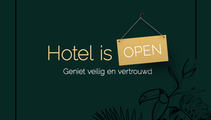 Das Hotel ist geöffnet
