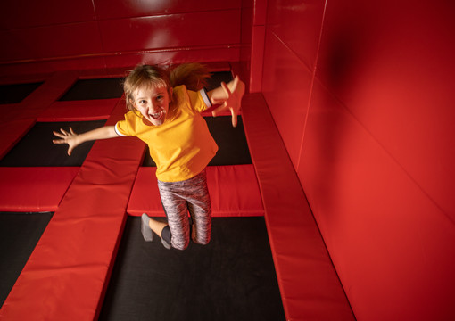 Trampoline jumping in Amersfoort